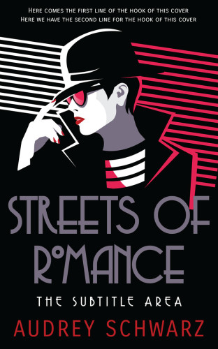 3D mockup of Ebony #27807 - Premade Abstract Book Cover