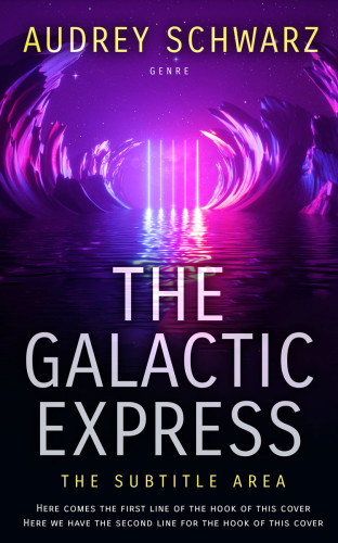 3D mockup of Lavender #27819 - Premade Science Fiction Book Cover