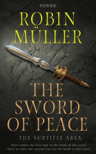 3D mockup of Heavy Metal #27831 - Premade Fantasy Book Cover