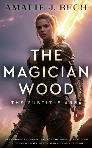 3D mockup of Thunder #27936 - Premade Fantasy Book Cover