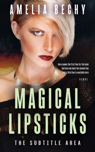 3D mockup of Cocoa Brown #27955 - Premade Chick Lit Book Cover