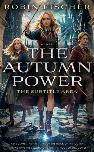 3D mockup of Shark #28085 - Premade Fantasy Book Cover