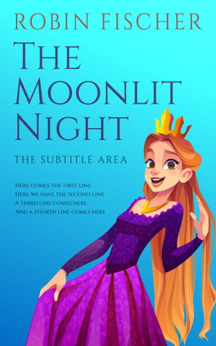 3D mockup of Picton Blue #28166 - Premade Royal Romance Book Cover