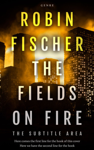 3D mockup of Cannon Black #28210 - Premade Mystery & Thriller & Suspense Book Cover