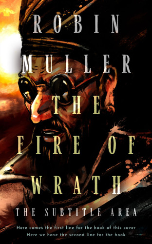 3D mockup of Antique Brass #28287 - Premade Travel Book Cover