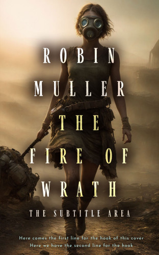 3D mockup of Bistre #28292 - Premade Apocalyptica Book Cover