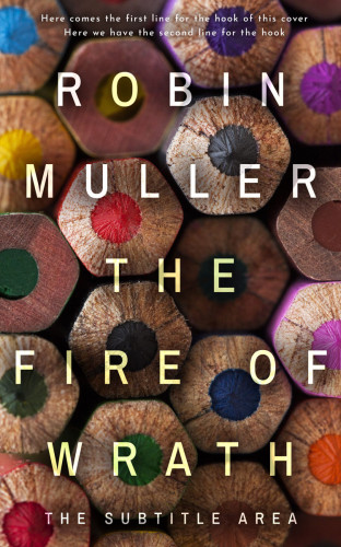 3D mockup of Quincy #28295 - Premade Abstract Book Cover