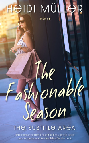 3D mockup of Charade #28403 - Premade Literary Fiction Book Cover