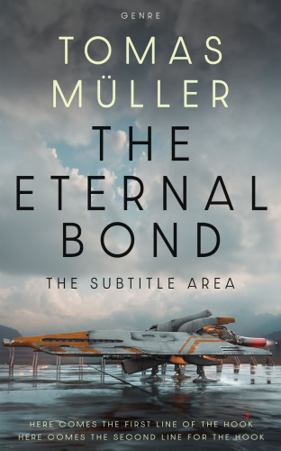 3D mockup of Oslo Gray #28486 - Premade Science Fiction Book Cover