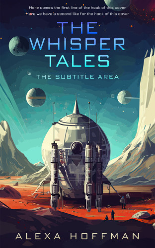 3D mockup of Ebony Clay #28618 - Premade Science Fiction Book Cover