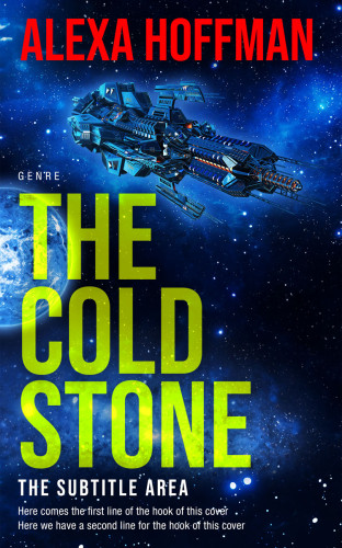 3D mockup of Lucky #28663 - Premade Science Fiction Book Cover