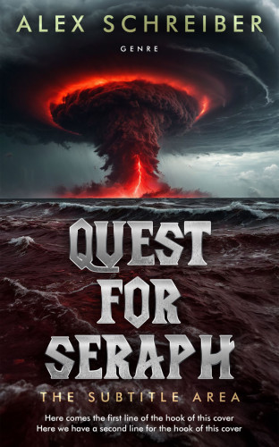 3D mockup of Thunder #28707 - Premade Apocalyptica Book Cover