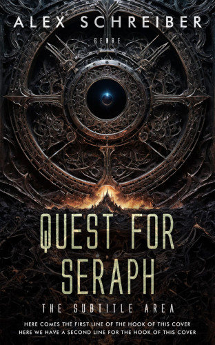 3D mockup of Cod Gray #28711 - Premade Fantasy Book Cover