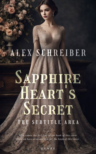 3D mockup of Thunder #28737 - Premade Romance Book Cover