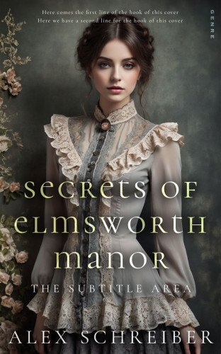 3D mockup of Merlin #28740 - Premade Historical Book Cover