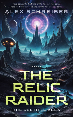 3D mockup of Mirage #28776 - Premade Science Fiction Book Cover