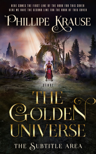 3D mockup of Zeus #28805 - Premade Fantasy Book Cover