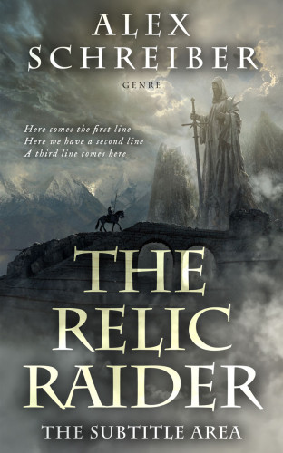 3D mockup of Gray Asparagus #28808 - Premade Fantasy Book Cover