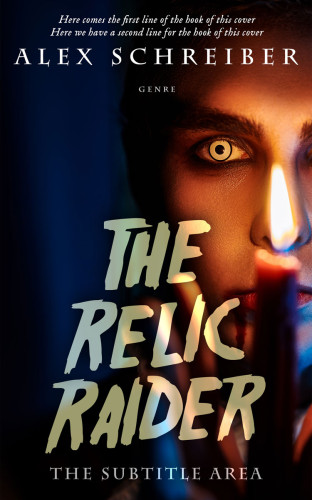 3D mockup of Cinder #28820 - Premade Horror Book Cover