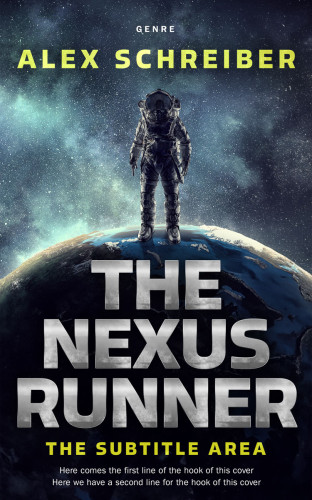 3D mockup of Mirage #28861 - Premade Science Fiction Book Cover