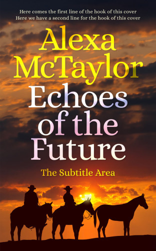 3D mockup of Jon #28890 - Premade Western Book Cover