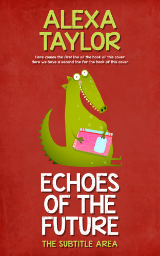 3D mockup of Roof Terracotta #28903 - Premade Children's Book Cover