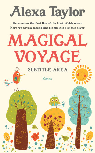 3D mockup of Rum Swizzle #28912 - Premade Nature Book Cover