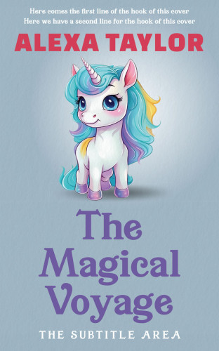 3D mockup of Cadet Blue #28920 - Premade Fantasy Book Cover