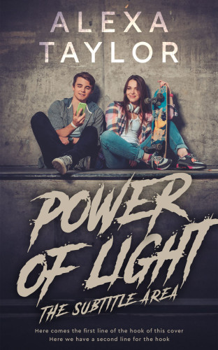 3D mockup of Tuna #29062 - Premade Teen & Young Adult Book Cover