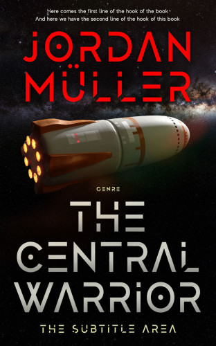 3D mockup of Cod Gray #29139 - Premade Science Fiction Book Cover