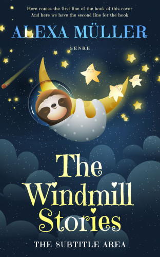 3D mockup of Cloud Burst #29243 - Premade Fantasy Book Cover