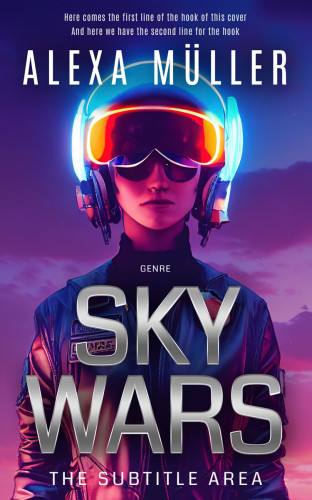 3D mockup of Jacarta #29250 - Premade Science Fiction Book Cover