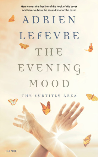 3D mockup of Quarter Spanish White #29331 - Premade Abstract Book Cover