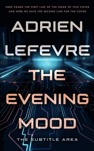 3D mockup of Clam Shell #29338 - Premade Science Fiction Book Cover