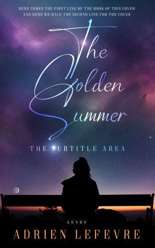 3D mockup of Ebony Clay #29372 - Premade Teen & Young Adult Book Cover