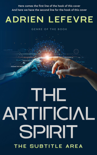 3D mockup of Tiber #29422 - Premade Science Fiction Book Cover