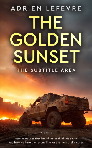 3D mockup of Cocoa Brown #29483 - Premade Apocalyptica Book Cover