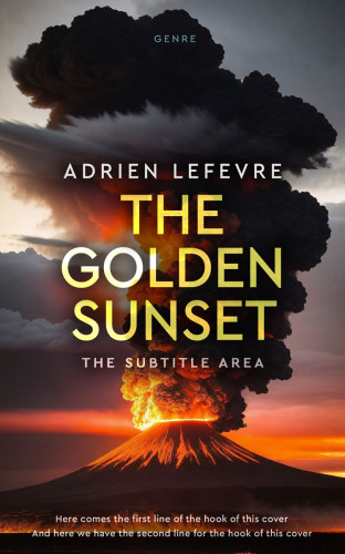 3D mockup of Cocoa Brown #29486 - Premade Action & Adventure Book Cover