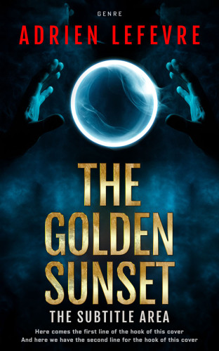 3D mockup of Black Pearl #29519 - Premade Fantasy Book Cover