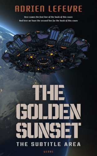 3D mockup of Bunker #29529 - Premade Apocalyptica Book Cover