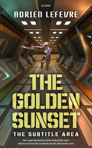 3D mockup of Birch #29532 - Premade Science Fiction Book Cover