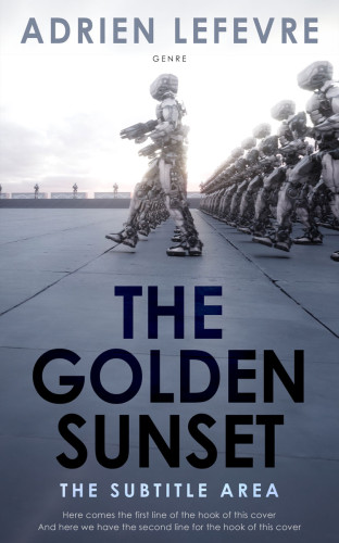 3D mockup of Shuttle Gray #29534 - Premade Apocalyptica Book Cover