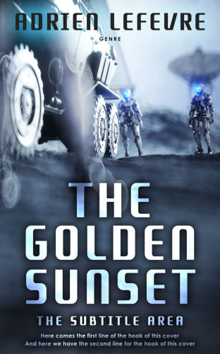 3D mockup of Ebony Clay #29535 - Premade Apocalyptica Book Cover