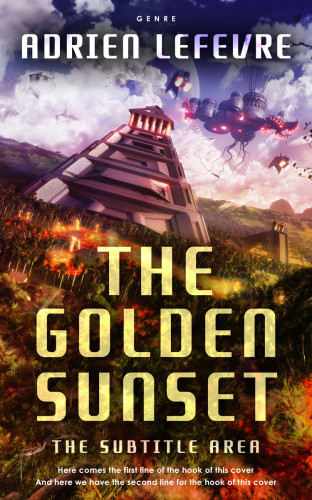 3D mockup of Brandy #29548 - Premade Science Fiction Book Cover