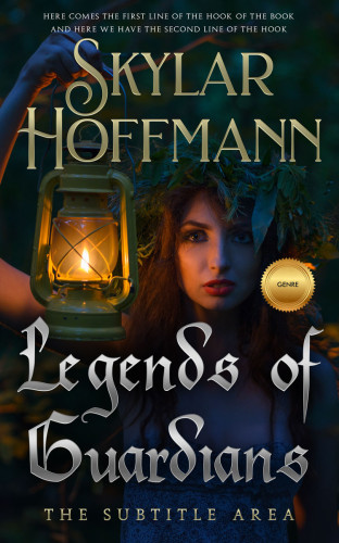 3D mockup of Woodsmoke #29572 - Premade Fantasy Book Cover