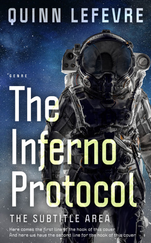 3D mockup of Ebony Clay #29597 - Premade Science Fiction Book Cover