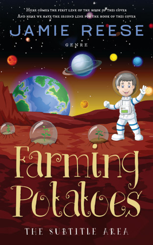 3D mockup of Coffee Bean #29659 - Premade Science Fiction Book Cover