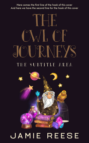 3D mockup of Thunder #29665 - Premade Fantasy Book Cover