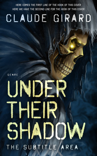 3D mockup of Mirage #29876 - Premade Horror Book Cover