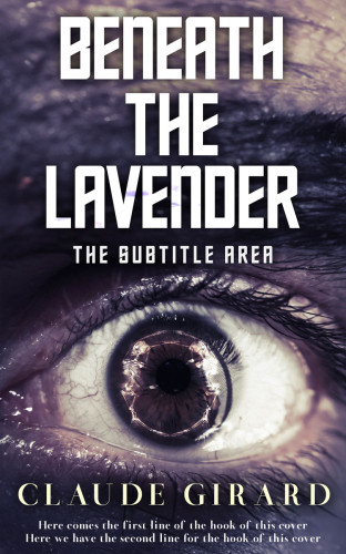 3D mockup of Blackcurrant #29935 - Premade Abstract Book Cover